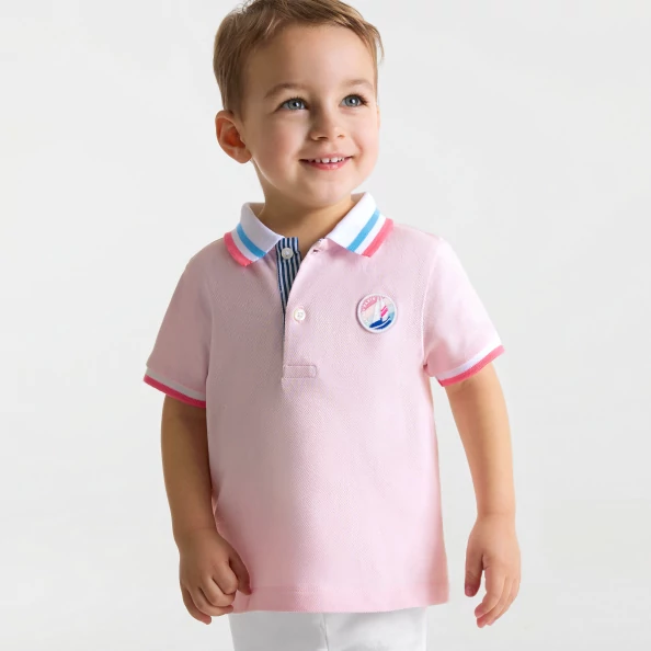 男寶寶短袖 Polo 衫