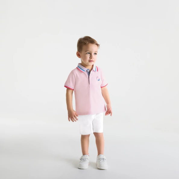 男寶寶短袖 Polo 衫