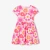 女童優雅花卉洋裝