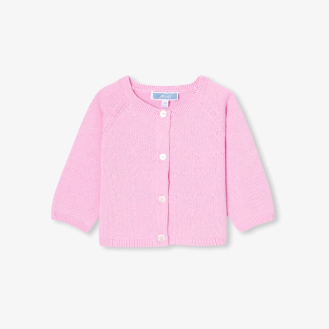 舒適棉質開襟線衫