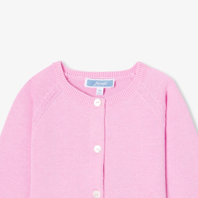 舒適棉質開襟線衫