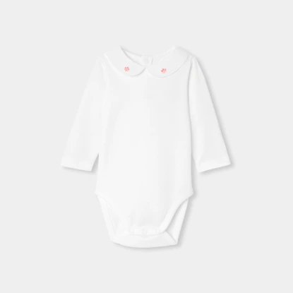 花領刺繡連身衣