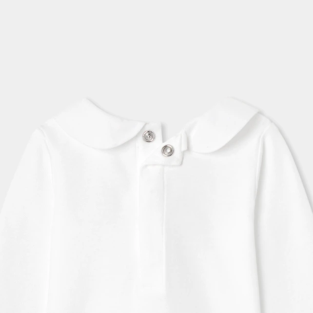 花領刺繡連身衣