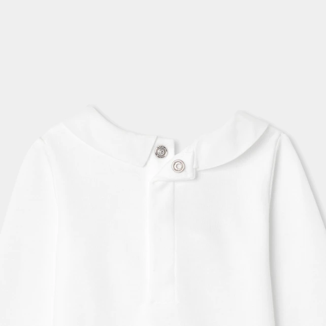 領片刺繡連身衣