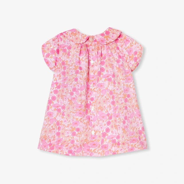 Liberty泡泡袖洋裝