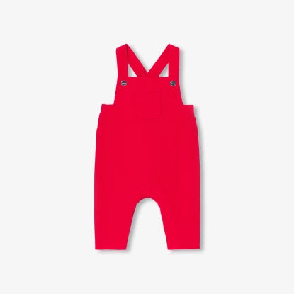 鋪棉天鵝絨吊帶褲