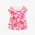 女寶寶花卉印花洋裝