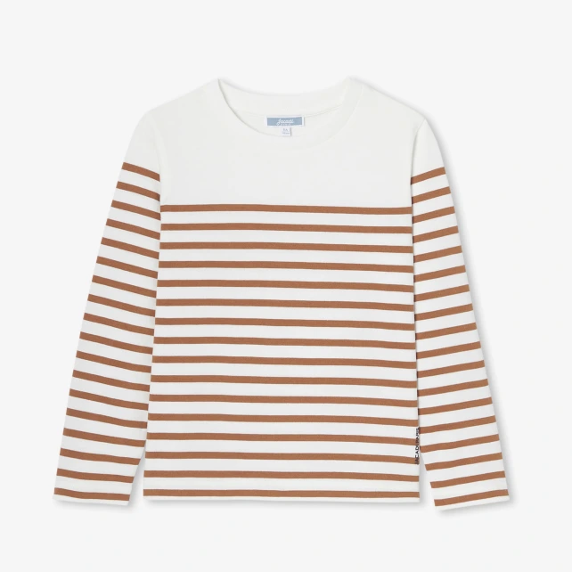 水手風厚棉刷毛T恤