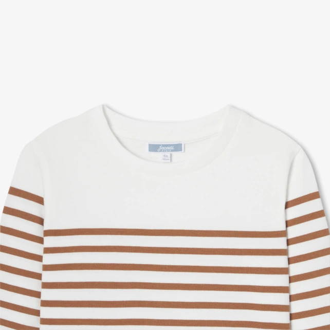 水手風厚棉刷毛T恤