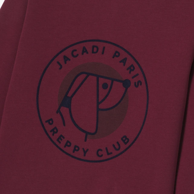 可愛狗印圖套頭上衣