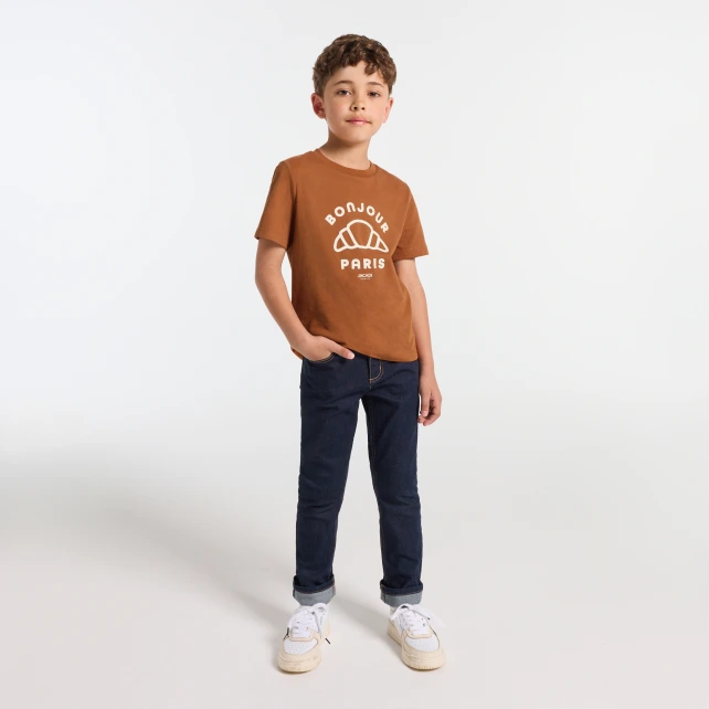 經典直筒牛仔褲