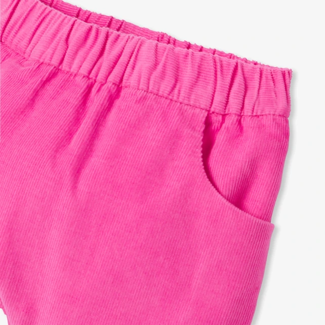 嬰兒天鵝絨舒適長褲