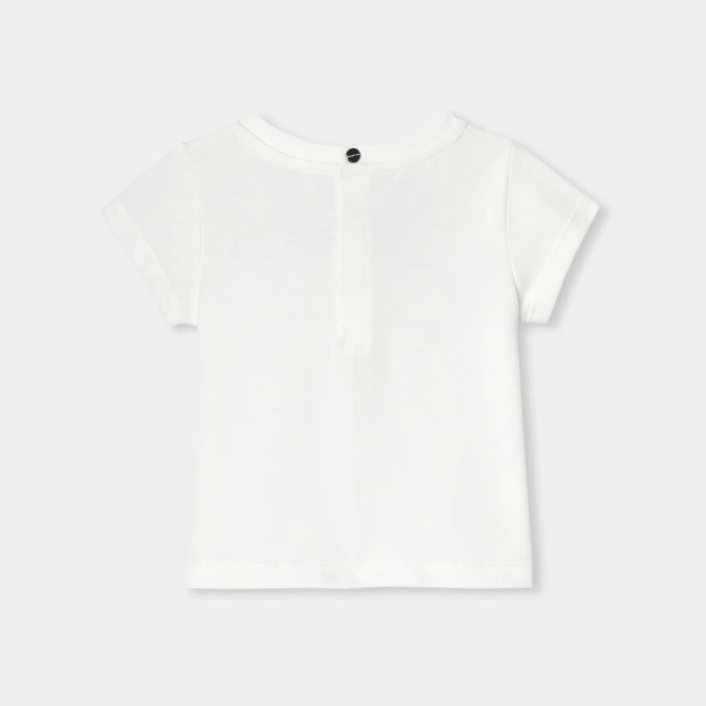 女寶寶貓咪印花T恤