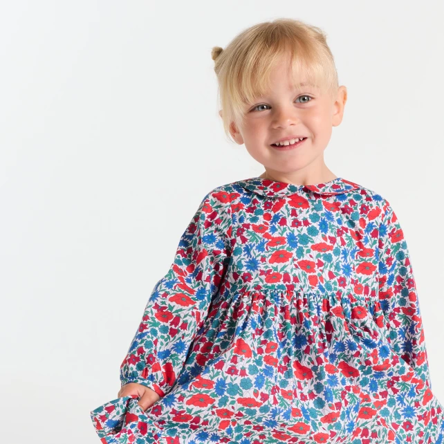 Liberty彼得潘領領洋裝