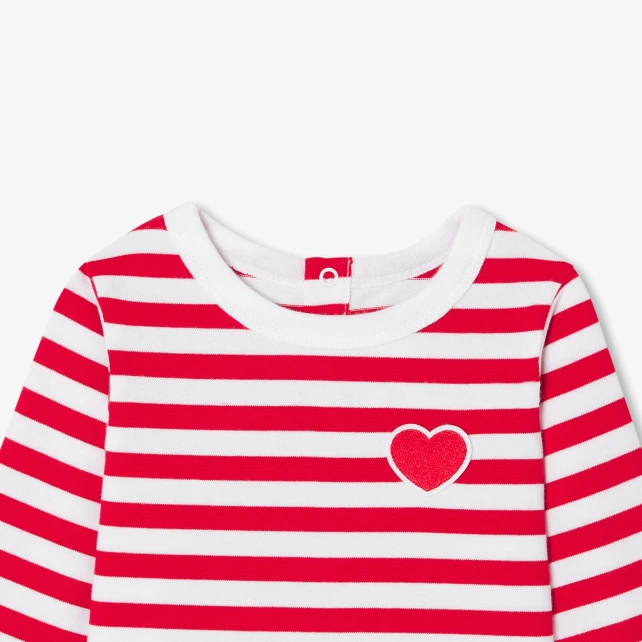 經典水手風條紋T恤