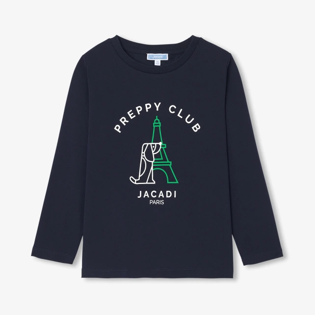 巴黎學院風長袖T恤