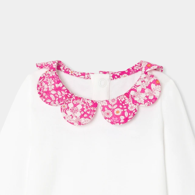 Liberty花瓣領連身內衣