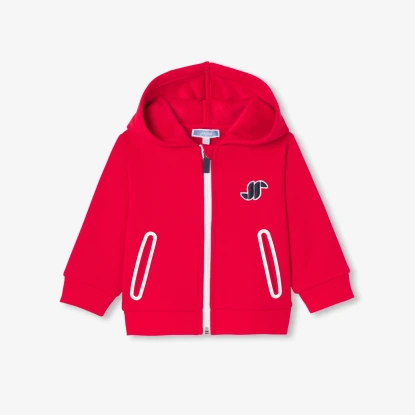 男寶寶連帽開襟外套
