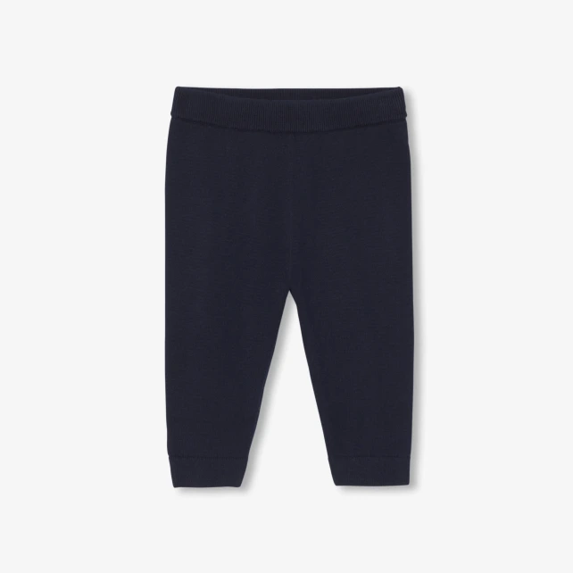 愛心口袋針織長褲