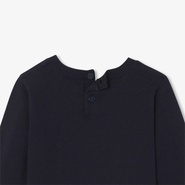 趣味小鳥緹花毛衣