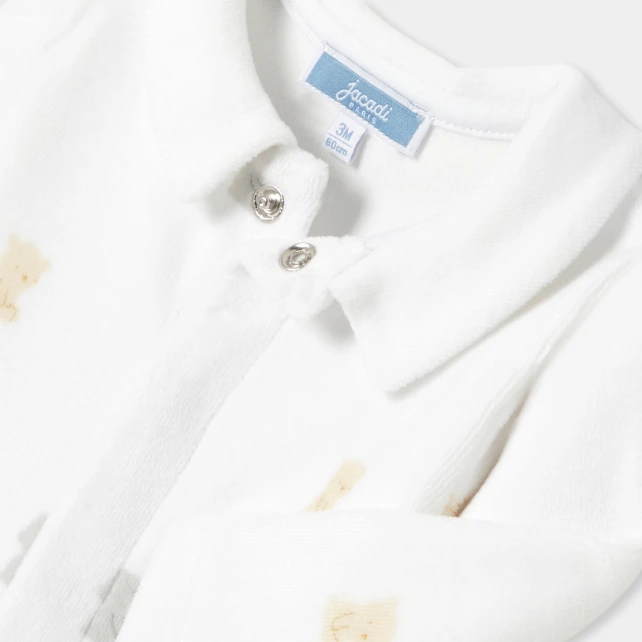 柔軟小熊圖案兔裝