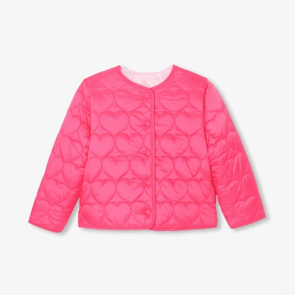 雙面穿壓紋鋪棉外套