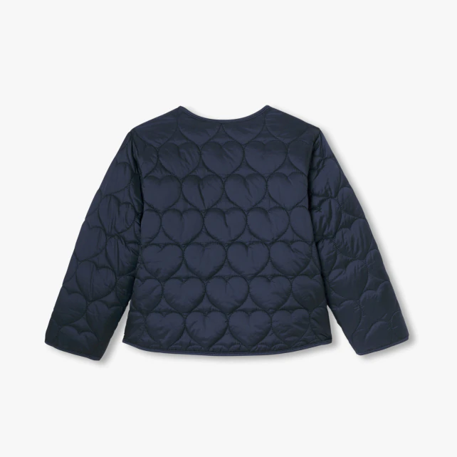 雙面穿壓紋鋪棉外套