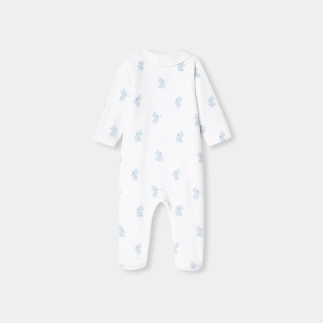 小兔圖案新生兒兔裝