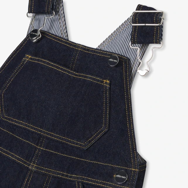 經典丹寧吊帶褲
