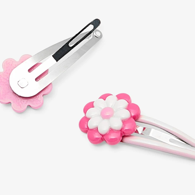 女寶寶花朵髮夾組