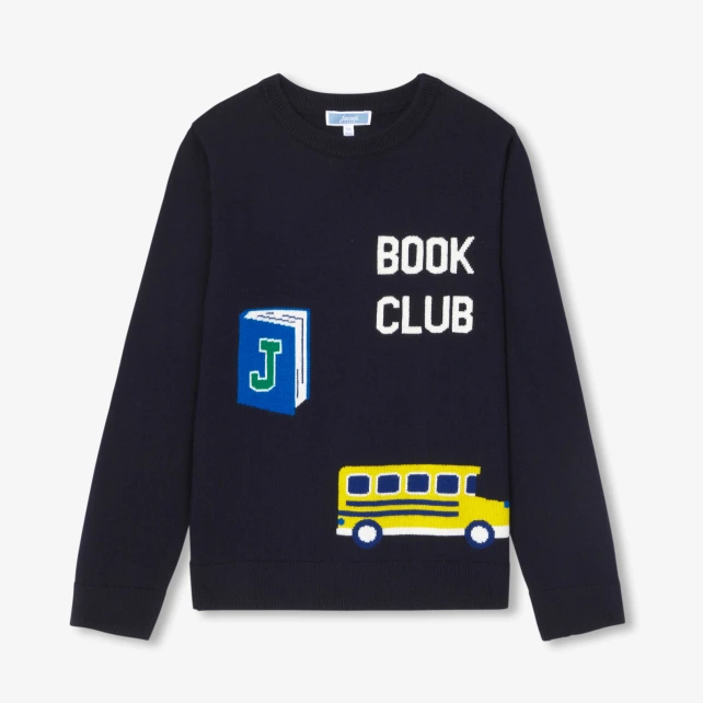 英倫風套頭毛衣