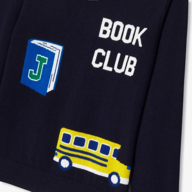 英倫風套頭毛衣