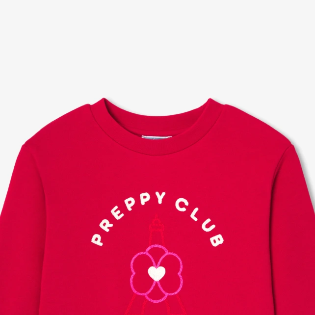 花朵印花套頭上衣