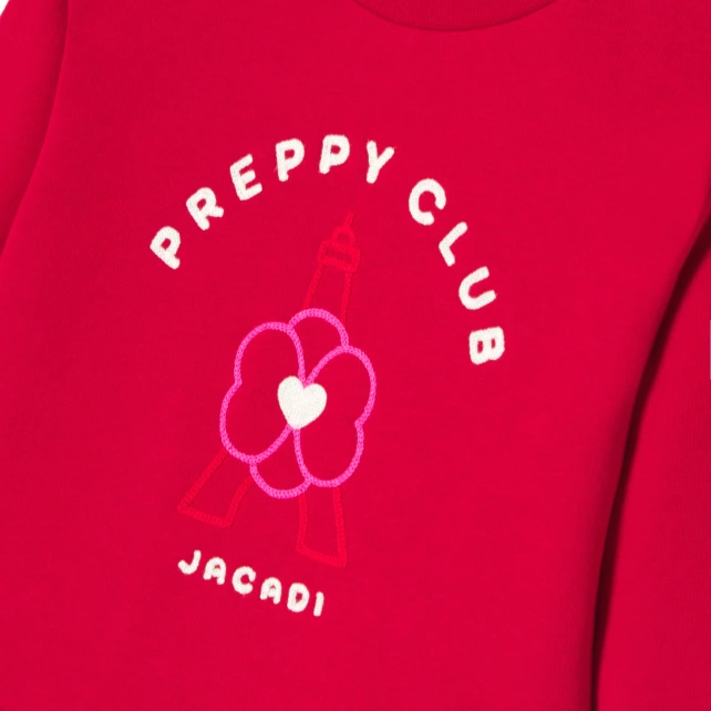 花朵印花套頭上衣