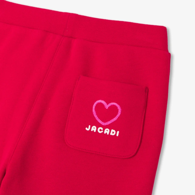 運動風抓絨長褲