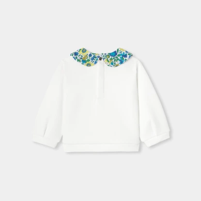 Liberty花瓣領套頭上衣