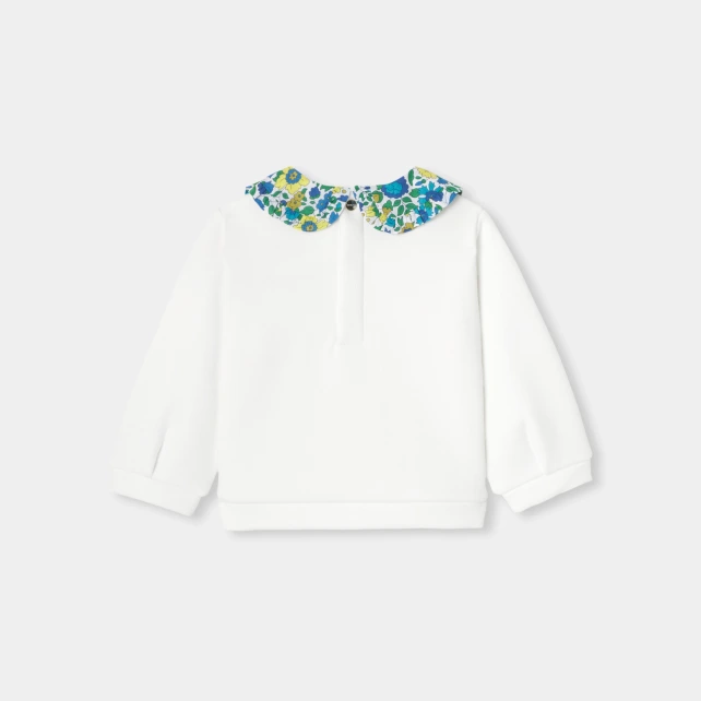 Liberty花瓣領套頭上衣