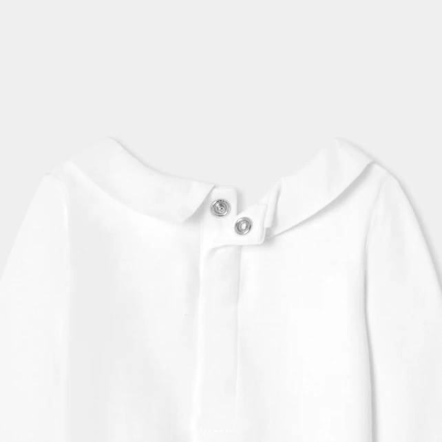 手工刺繡領連身衣