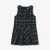 學院風格紋背心裙