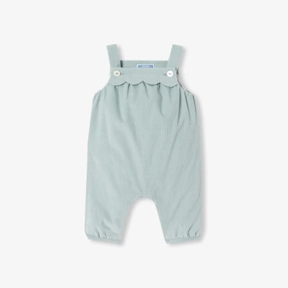 花瓣剪裁天鵝絨吊帶褲