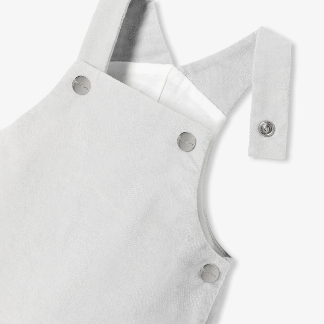 新生兒平絨吊帶褲