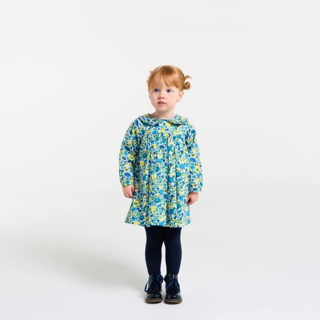 Liberty天鵝絨洋裝