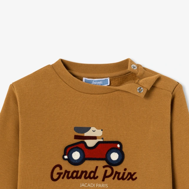 汽車小狗套頭上衣