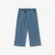 女寶寶直筒寬管牛仔褲