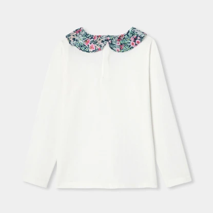 Liberty領長袖T恤