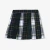 格紋拼接蘇格蘭裙