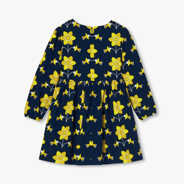 水仙花細條絨洋裝