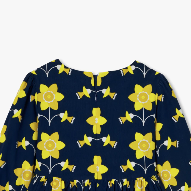 水仙花細條絨洋裝