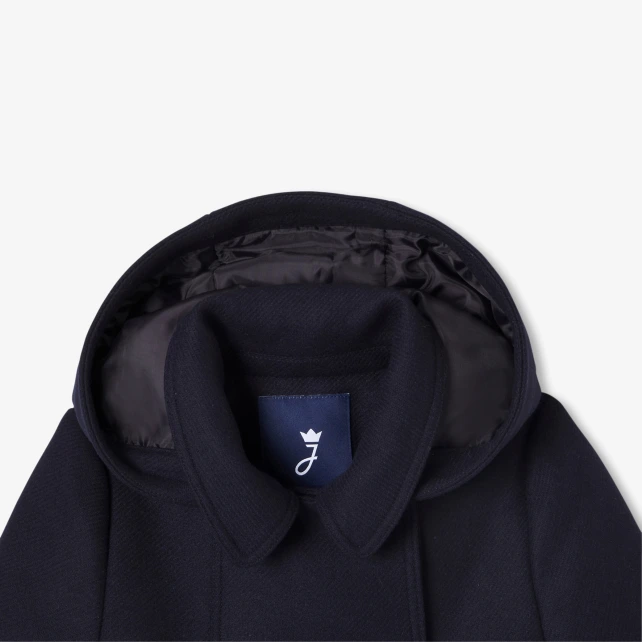 英倫風羊毛大衣