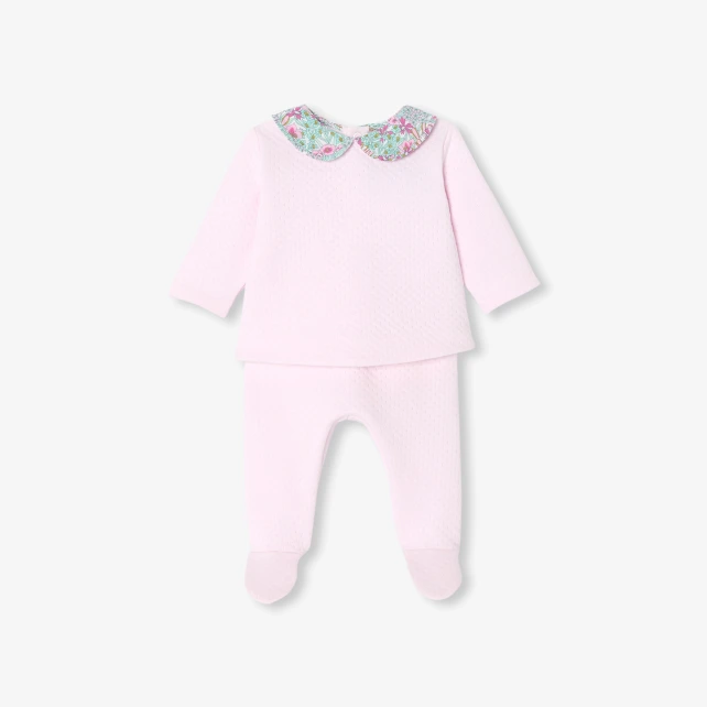 Liberty花領包腳套裝